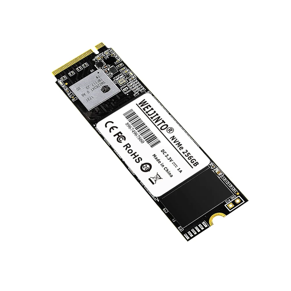 WEIJINTO M2 NVMe3.0 SSD 128GB 256GB 512GB 1TB M.2 PCIE Internal Hard Disk for Laptop Desktop Solid State Drive