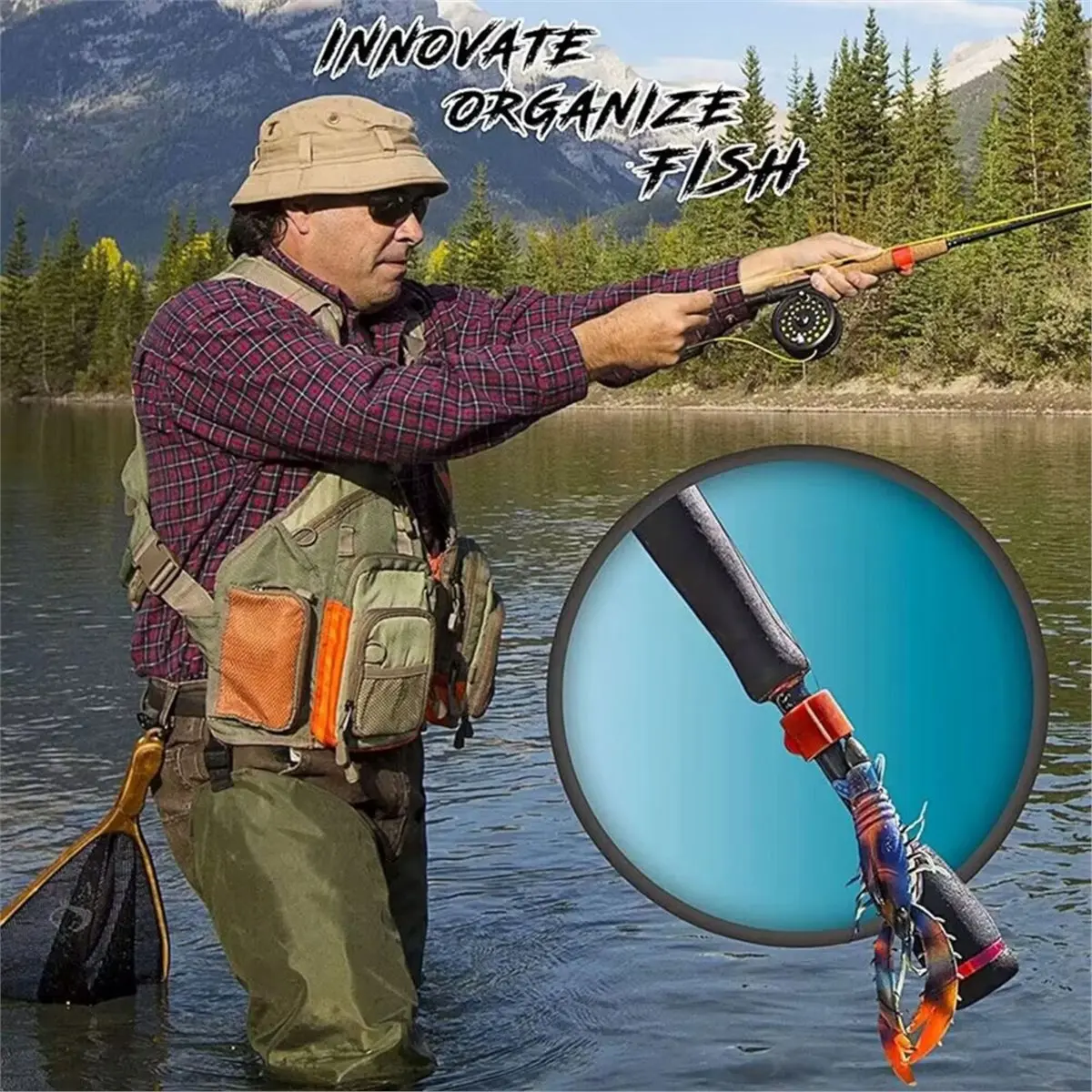 618 Mega Sale 10 Pack Fishing Hook Holder Fishing Hook Keeper Fishing Rod Holder Hook Keeper, Fishing Lure Bait Holder