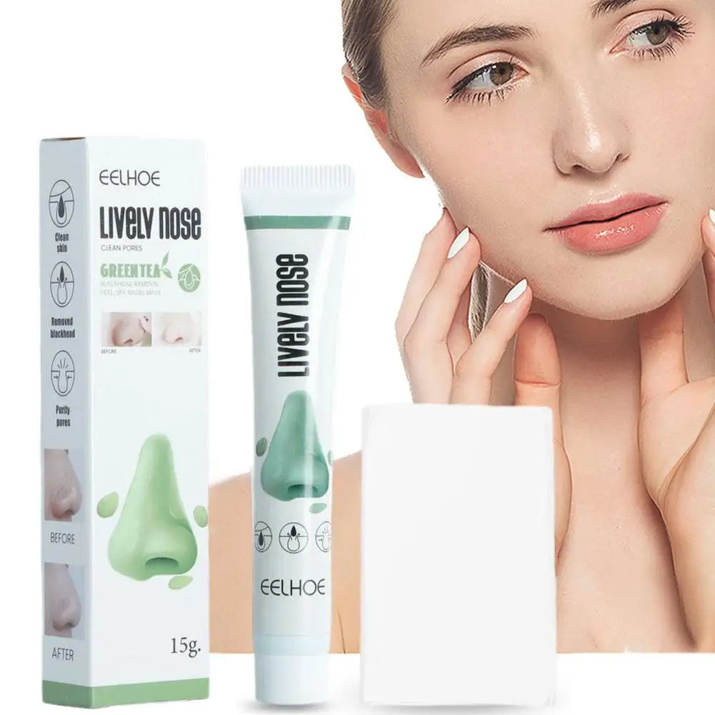 Neus Mee-eter Masker verwijderen Neusstrips Verwijder mee-eters Poriën Black Dot Remover Acne Peel Masker Reinigingspatch Huidverzorging Make-up
