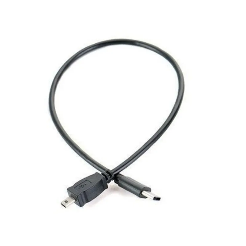 USB Type C Male to Mini 8Pin USB 2.0 Camera Converter OTG Cable Cord 30CM for Nikon Panasonic USB-C to Mini USB 8 Pin