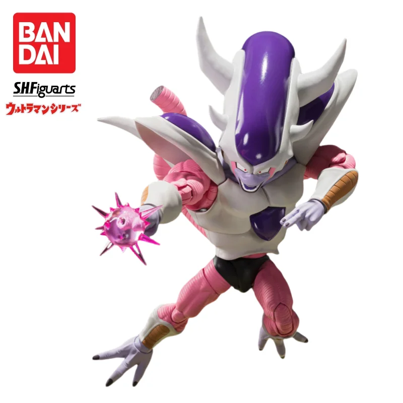 In Stock Bandai S H Figuarts Original Dragon Ball Frieza Doll Brand New Boxed Action Figure Anime Characters Model Garage - view 4