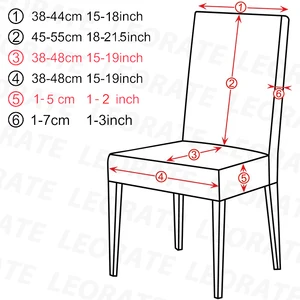 Elastic Chair Cape Universal Size Cheap Chair Large Elastic Chair Cover House Seatch Sving Sala 11 Main Sales Chair cover - №7