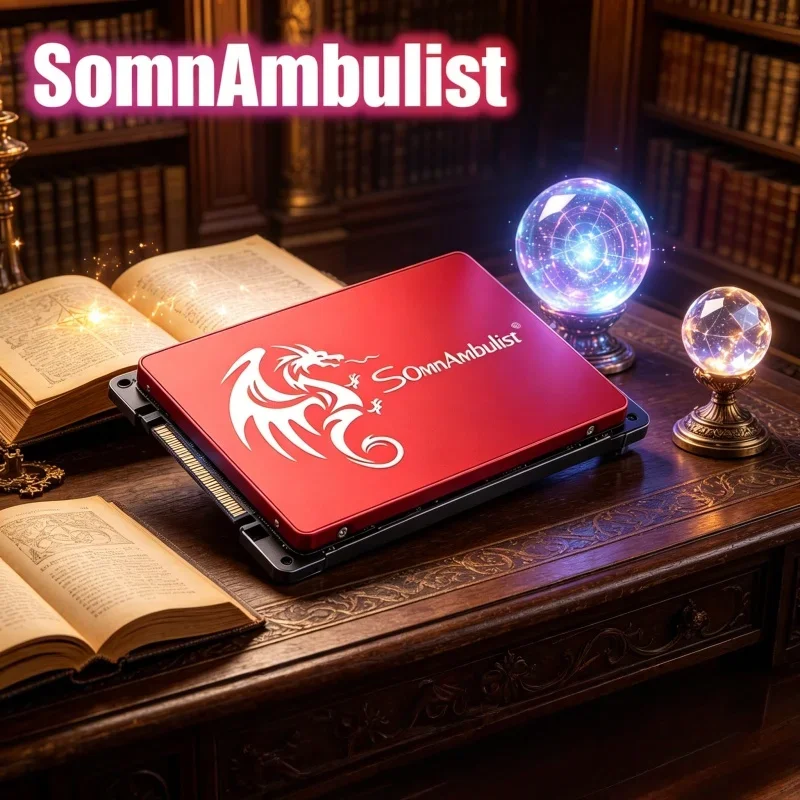 

New Arrival SomnAmbulist 2.5 Inch SATA III SSD 64GB-512GB Fast Solid State Drive For Laptop Desktop PC System Disk Upgrade