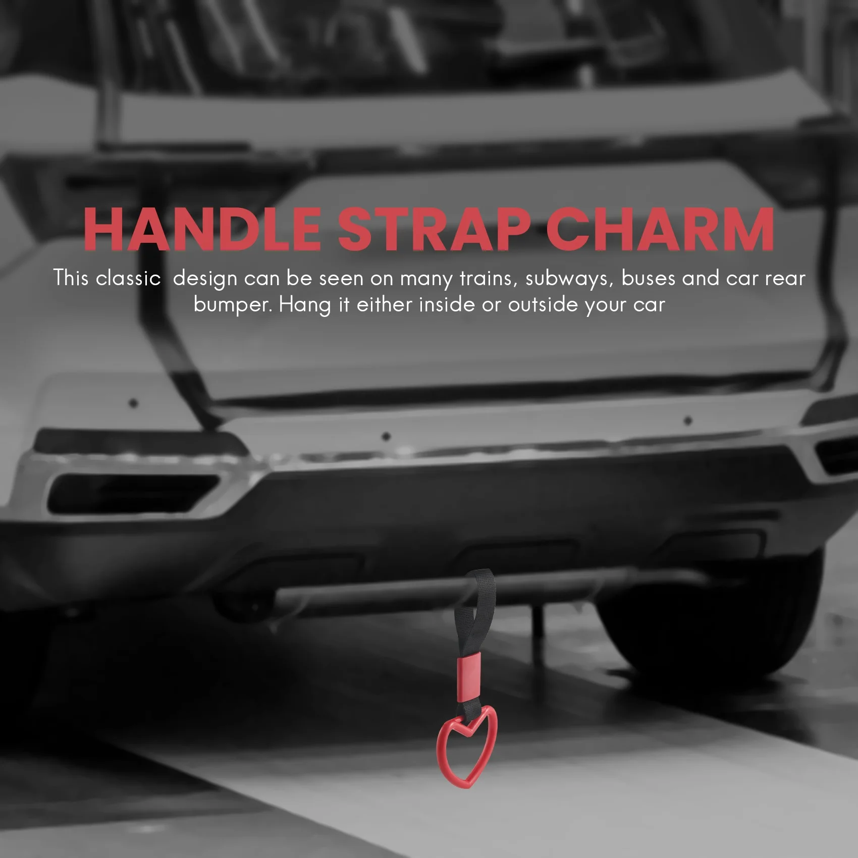 

Leading-Heart Jdm Tsurikawa Ring For Subway Train Bus Handle Strap Charm Drift Universal