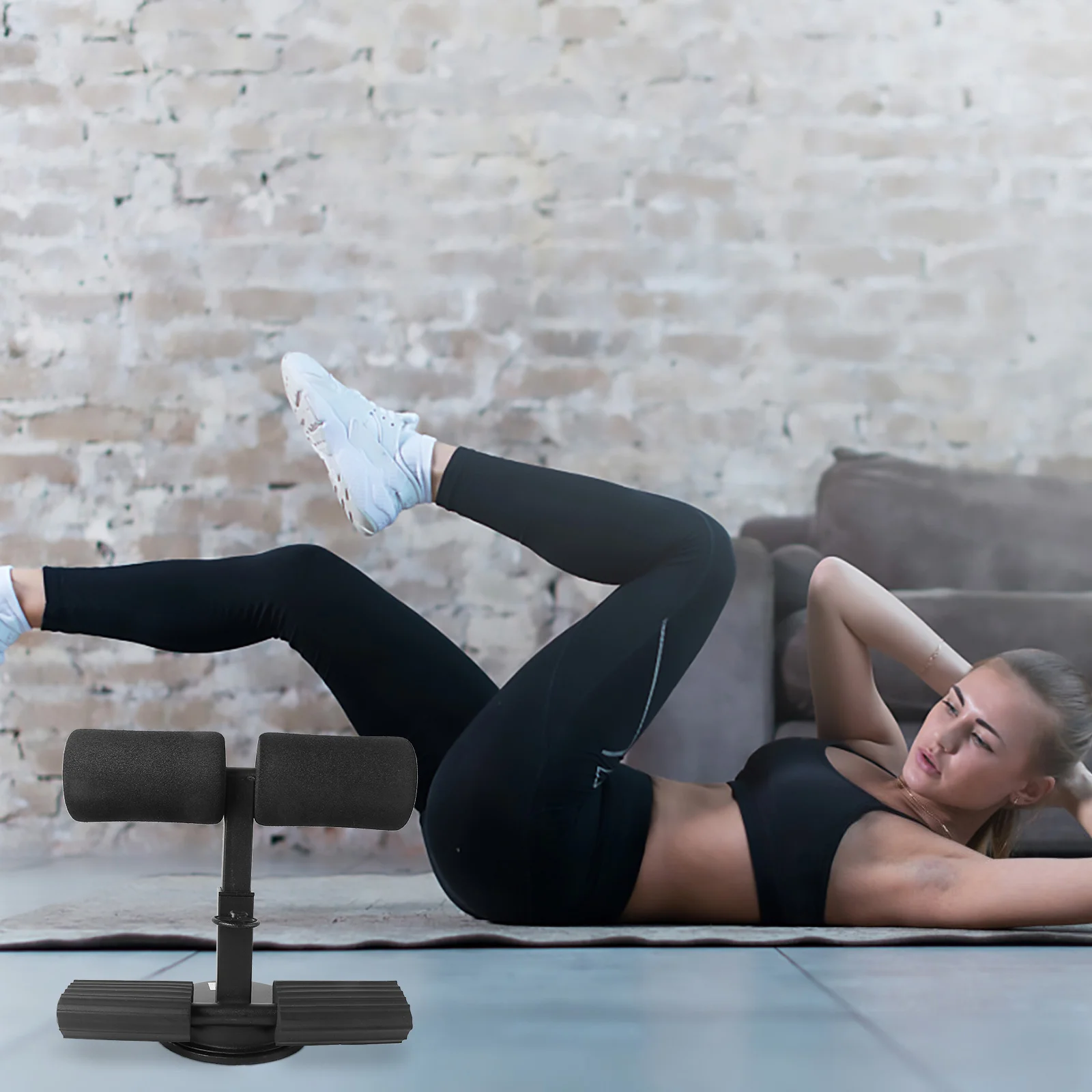 قابل للتعديل الجلوس مساعدة سميكة الربيع التمارين ل Ab تدريب العضلات تجريب أجهزة لياقة بدنية محمولة صالة الألعاب الرياضية المنزلية