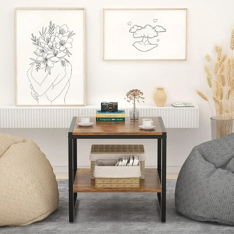 

Прикроватный столик, прикроватный столик, Современная Ночная подставка, Маленький журнальный столик для гостиной, прикроватный столик с деревянной отделкой для спальни