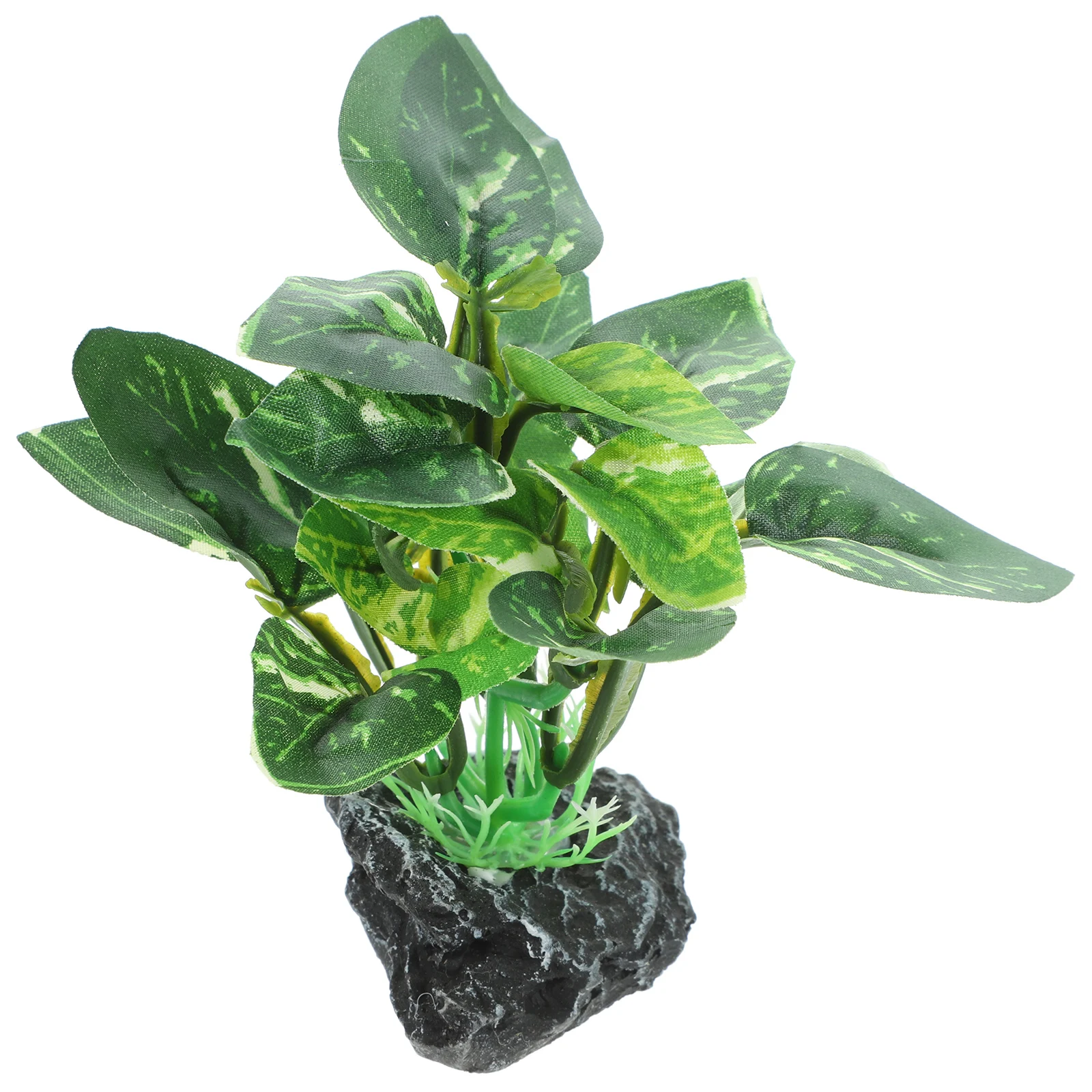 

Premium Fake Plant Ornament Decor Accessories Plastic For Fresh Salt Water Durable Realistic Simulated Aquatic Accessories Small