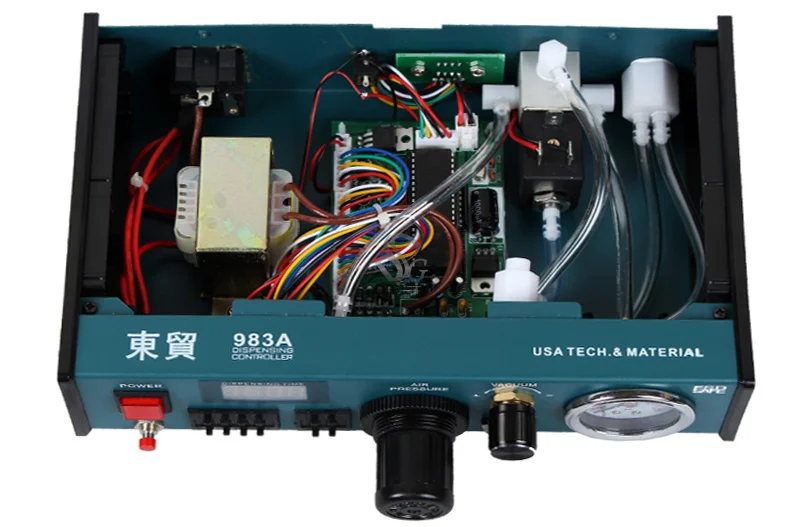 983A Professional Precise Digital Auto Glue Dispenser Solder Paste Liquid Controller Dropper 220V