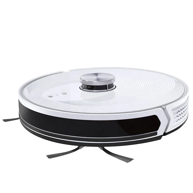 Factory Supplier S5 Google Alexa Voice Control Robot Vacuum Cleaner Lidar Auto-mapping Tuya Remote Control Floor Sweeping Robot