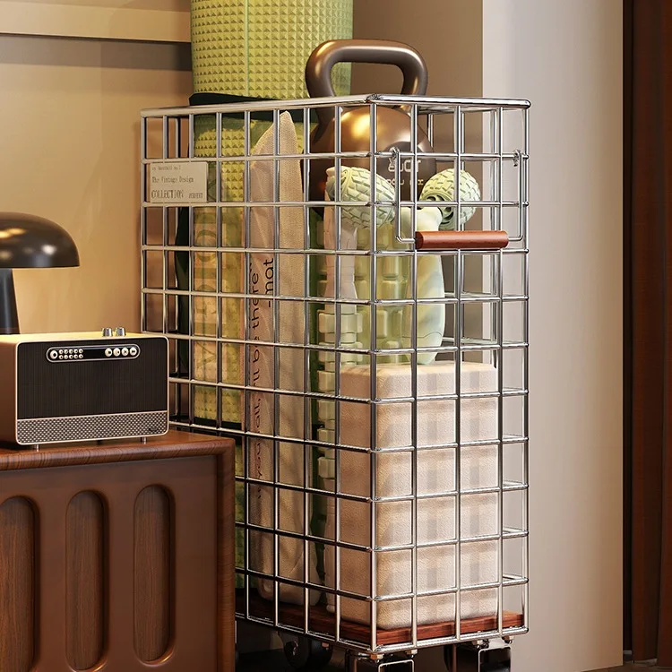 Huantu Yoga Mat Storage Basket Sports Fitness Equipment Household Shelves The cracks can be moved