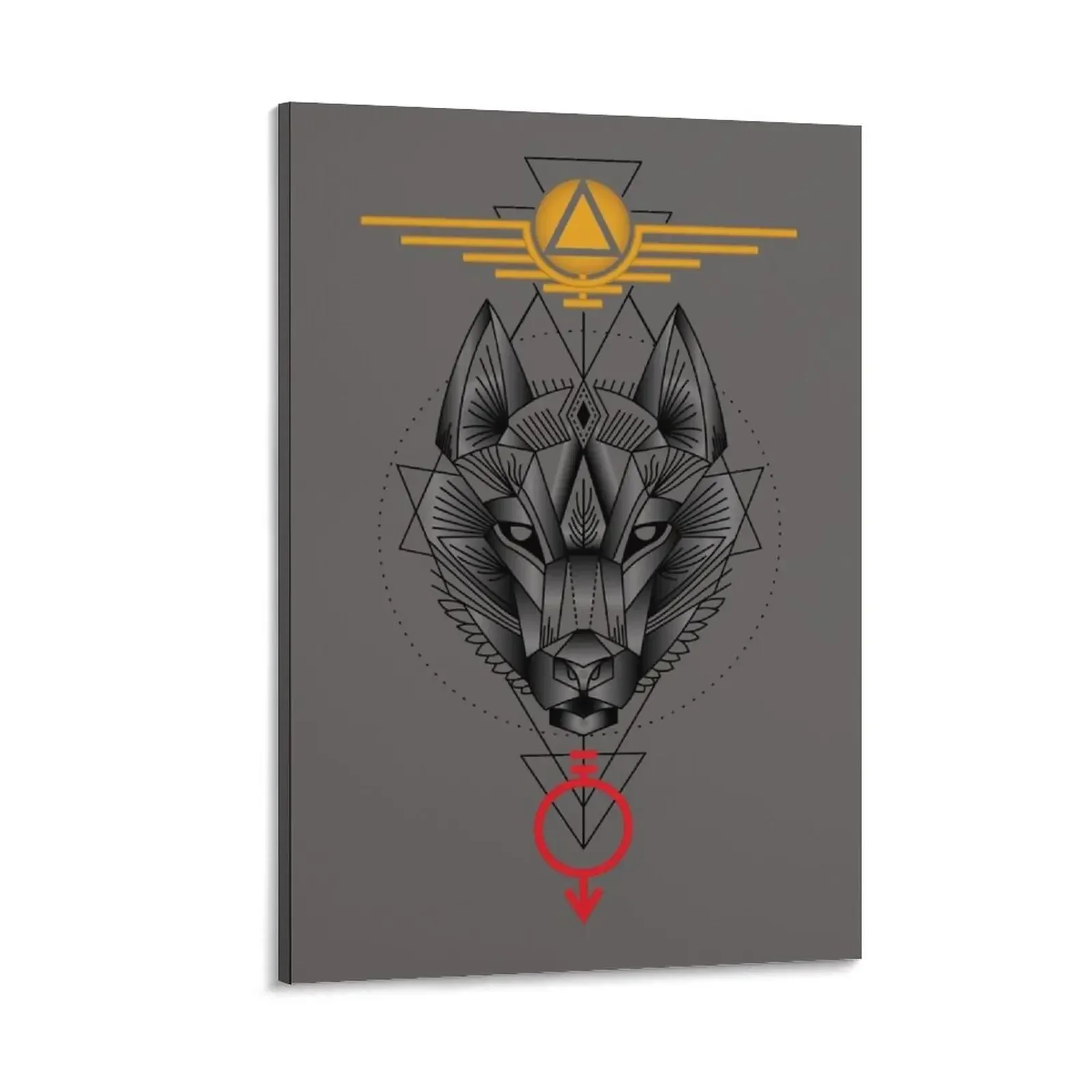 

Geometric Howler Color Canvas Painting Decorative painting for bedroom room decorations wall art canvas painting