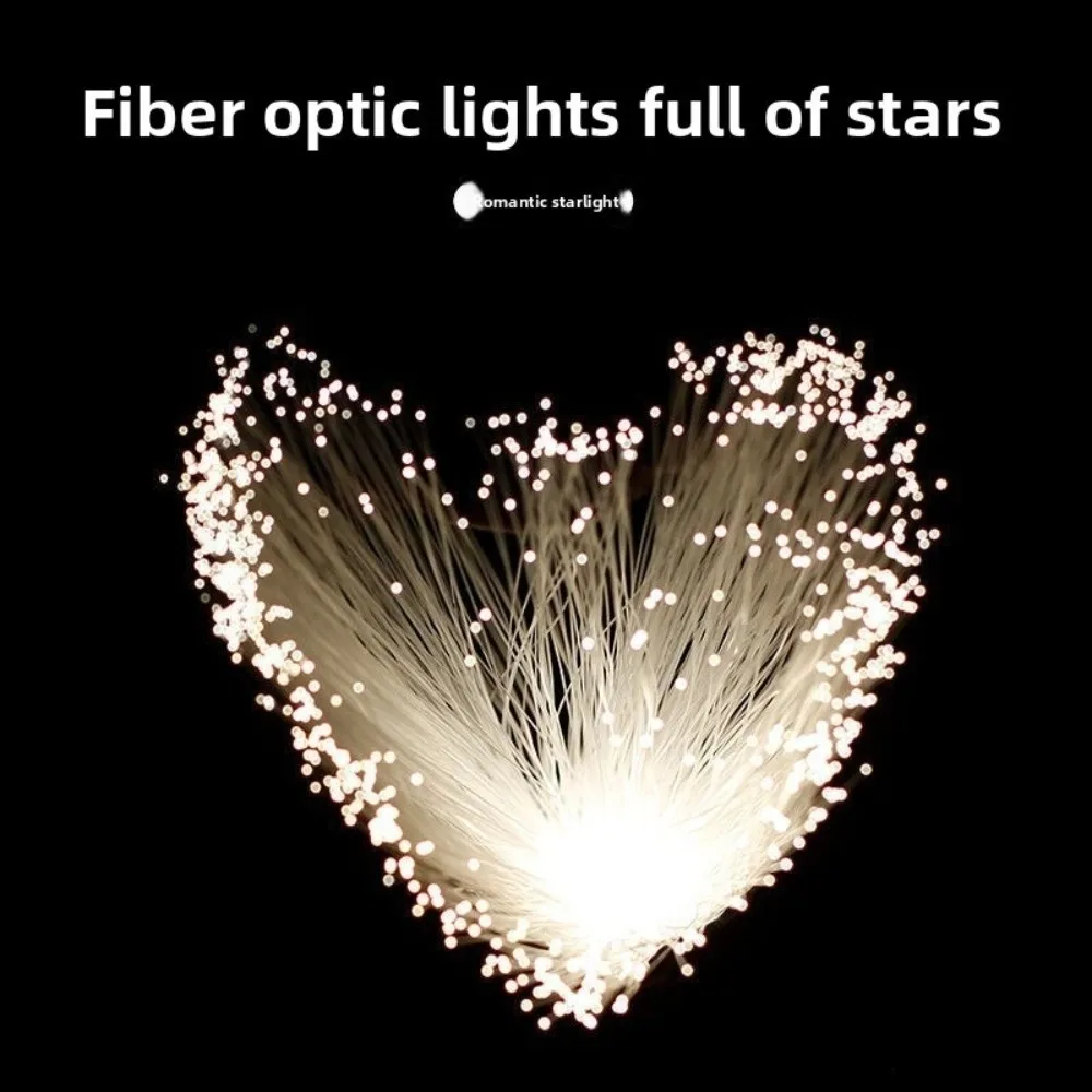 

Креативный разноцветный светодиодный светильник с оптоволокном, создающий эффект звездного неба, с питанием от USB, меняющий цвет, настольная лампа для домашнего декора