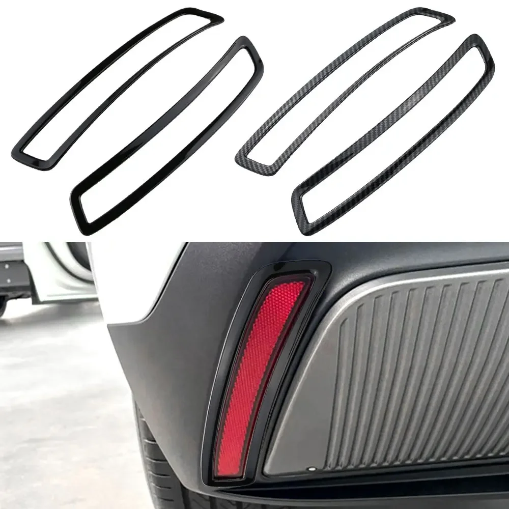 

Car Rear Fog Light Frame Cover for MG 4 MG4 EV Mulan 2022 2023 2024 Back Fog Lamp Trim 2Pcs Bumper Sticker Styling Accessories