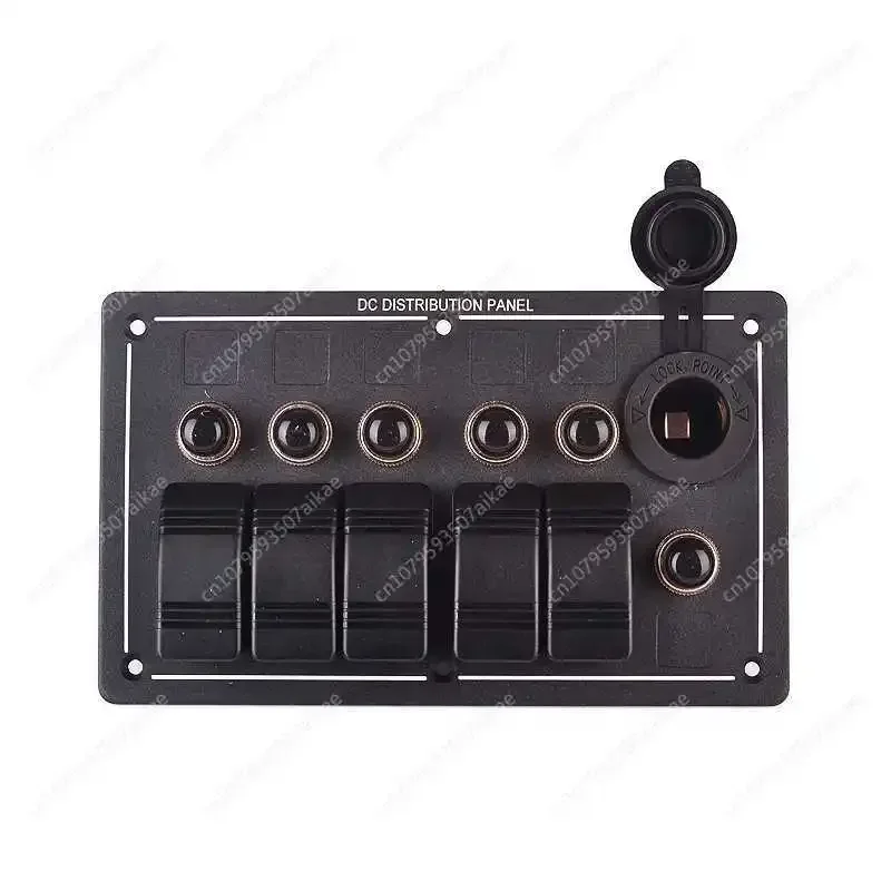 Marine, Waterproof Switch 345678 Group Panel, Car Switch, RV Panel Switch, Yacht Accessories