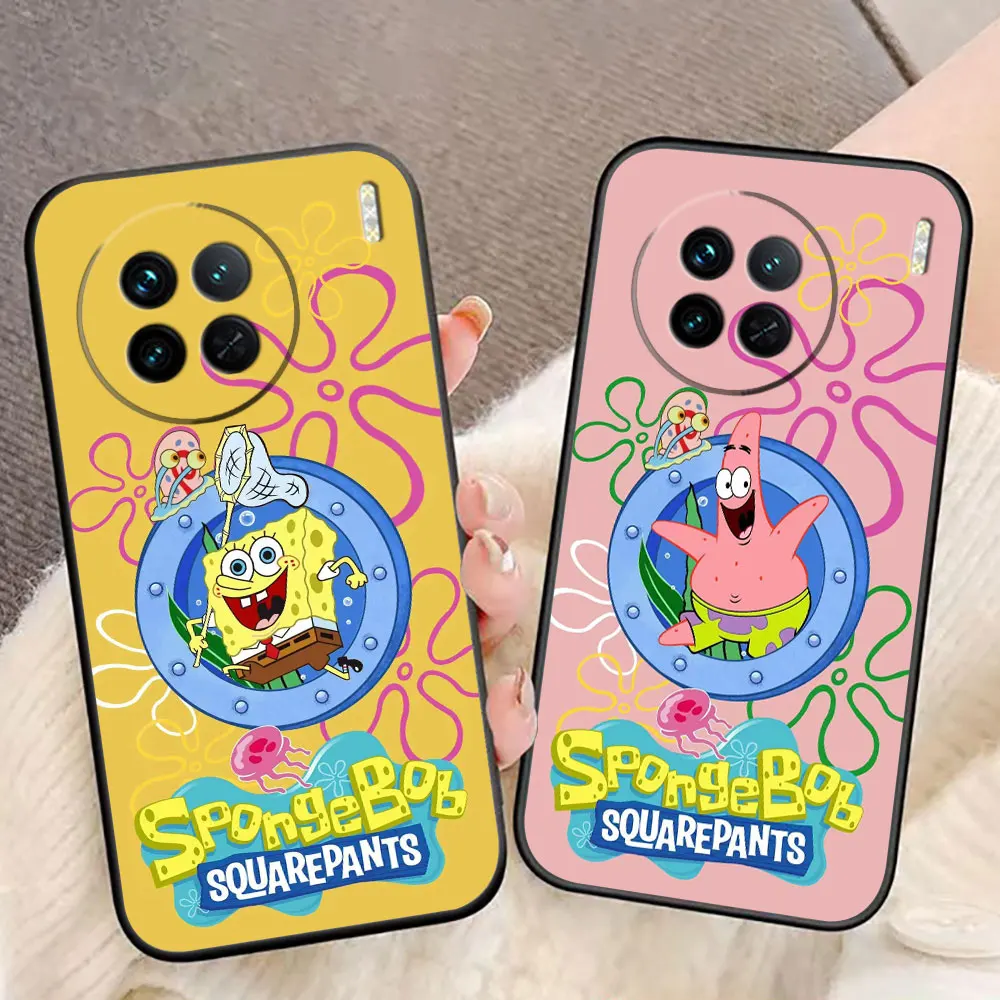 

S-SpongeBob S-SquarePants Phone Case For VIVO S1 S16 S17 Z1 V17 V19 V20 V21 V21E V23 V23E V25 V27 V27E V29 V29E PRO 4G 5G Case