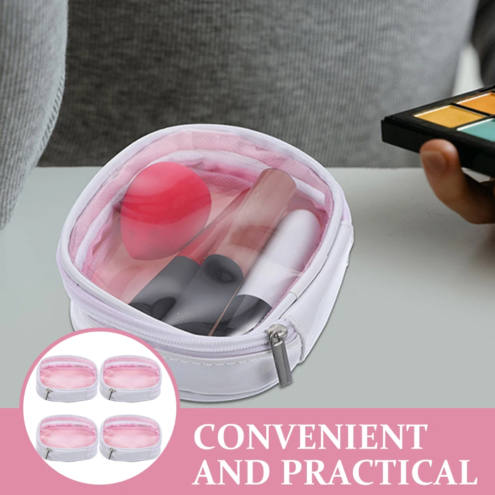 

4pcs Reusable Makeup ganizer Bags For Travel Travel Pouches Makeup Bag ganizer Cosmetics Bag Women Storage