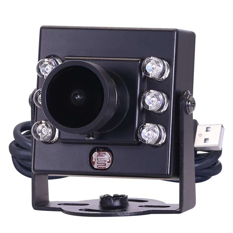 

3206 1080P PS5268 2.1mm 135degrees Wide Angle USB IR 940 Plug & Play Infrared Mini Industrial Camera