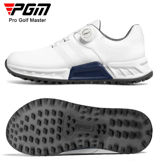 pgm-golf-shoes-men's-cushioned-rebound-sports-shoes-knob-lace-men's-shoes-autumn-waterproof-men's-shoes-xz445
