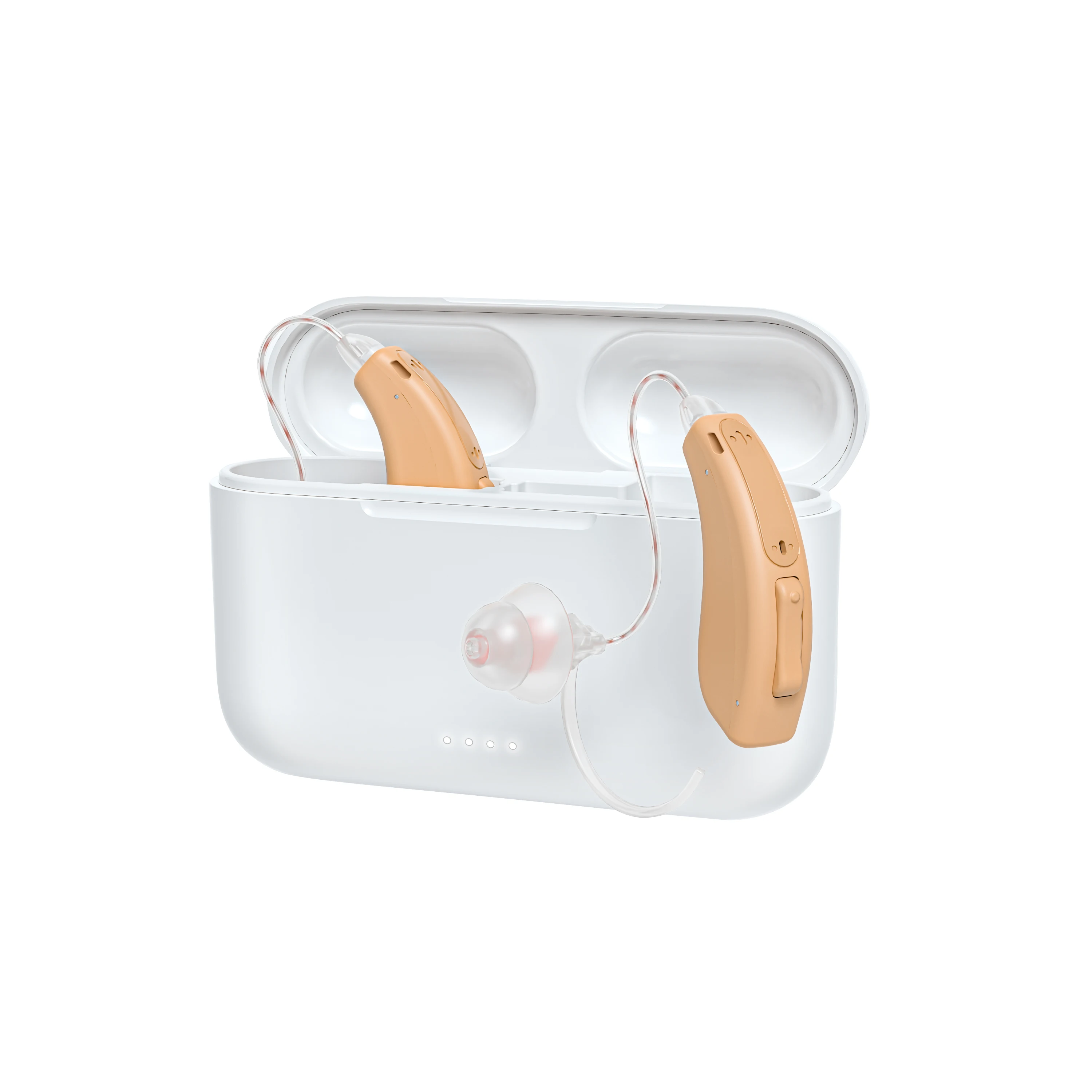 16 Channel Hearing Aids Rechargeable Bluetooth Hearing Aid for Seniors Adults Digital BTE Hearing Assist with Noise Cancelling