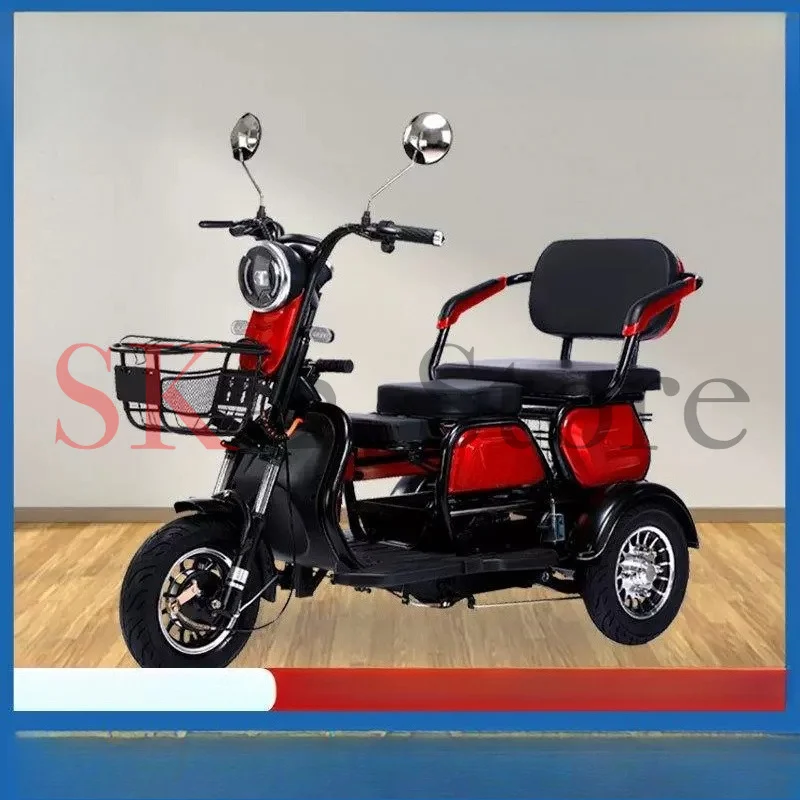 Cool Electric Tricycle Adult Travel Elderly Travel Women Leisure Battery Car
