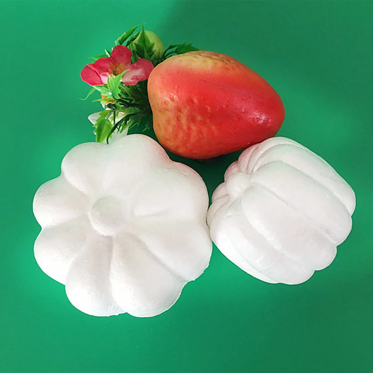 

5Pcs Foam Pumpkin Home Decoration Simulation Realistic Thanksgiving Halloween Party Bar Photography Props Fake Pumpkin