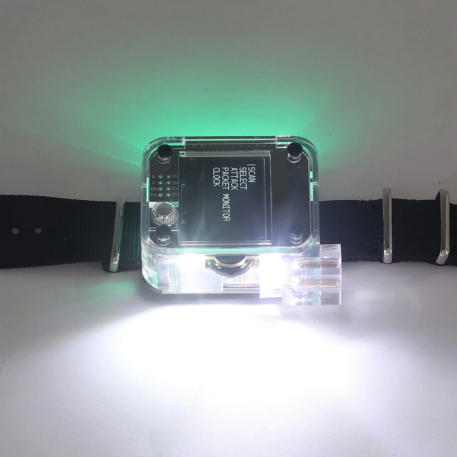 1.3in لوحة تطوير قابلة للبرمجة Smartwatch WiFi لوحة تطوير قابلة للبرمجة ساعة 800mAh 1.3in WiFi ساعة قابلة للبرمجة