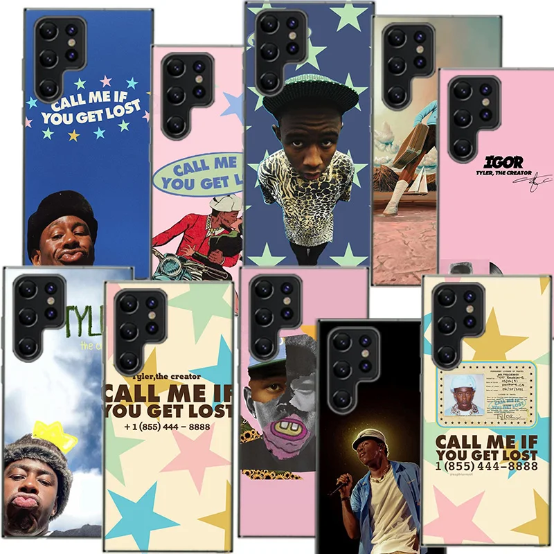 Tyler Creator CALL ME IF YOU GET LOST Clear Чехол для телефона S25 Edge Samsung S24 S23 FE Galaxy S21 S20 Plus S22 Ultra S10 Plus S10E C
