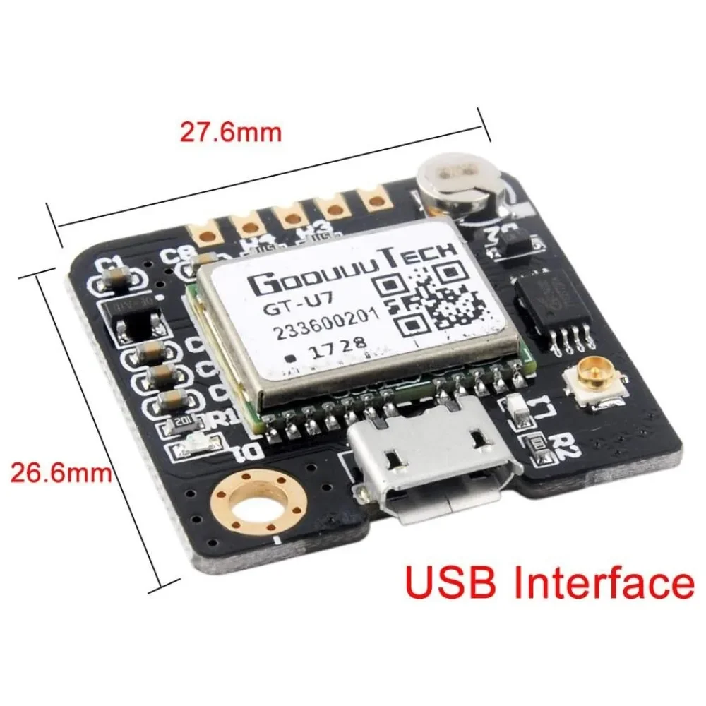 Professional GT-U7 GPS Receiver Module Compatible NEO-6M Built-in EEPROM for Precise Navigation Location Tracking