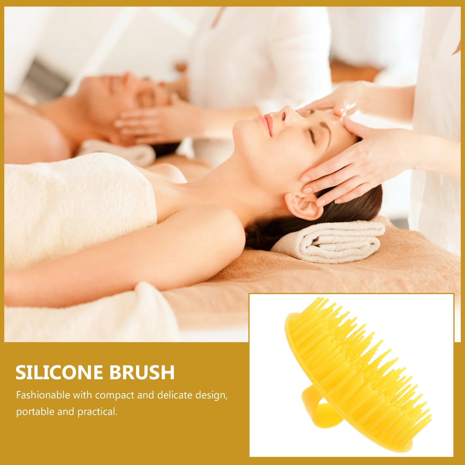 

1Pcs Slimming Silicone Massage Brush Body Massager for Legs Arms Thighs Hips Anti-Cellulite Tool Body Massage Brush