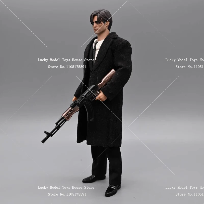 Fusil de Sniper statique de soldat militaire, fusil M4A1 AK47 Desert M4 AK47, modèle de jouets, accessoire pour décoration de figurine d'action de 6 pouces, 1/12