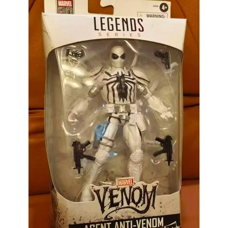 

80th Anniversary Hasbro Marvel Legends Anti-Venom Agent Anime 6 "can Do A Model Display Gift Back To School Anime Mother Kids