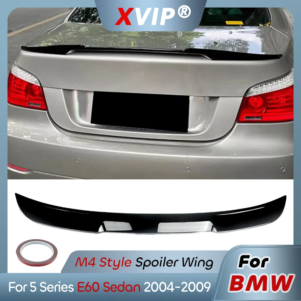 

XVIP Glossy Black M4 Style Rear Spoiler Wing For BMW 5-Series E60 Sedan 2004-2009