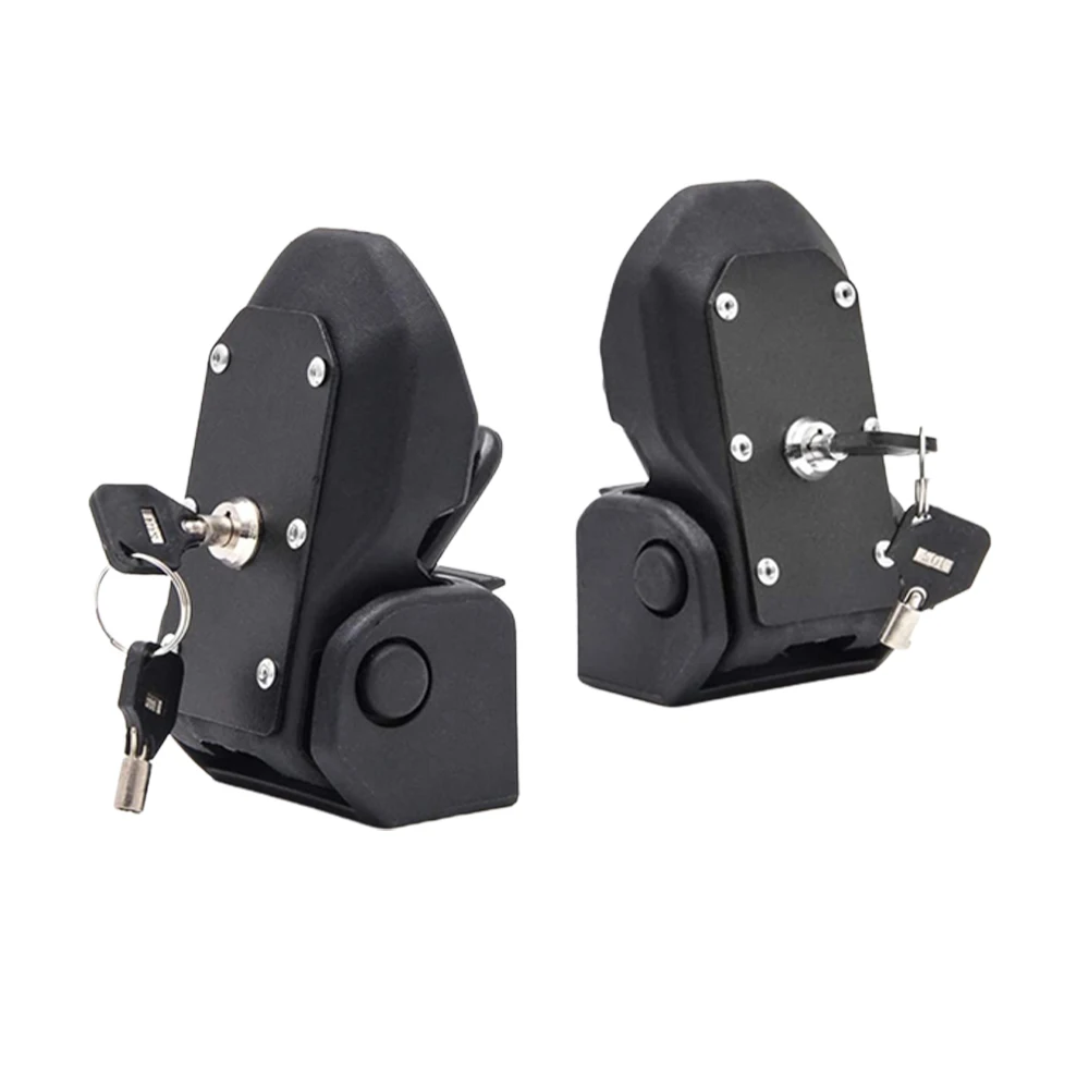 1 paar Haube Locking Fangen Latch Kit mit 4 Tasten Fit für Jeep Wrangler Jk JL 2007-2018 Auto außen Zubehör