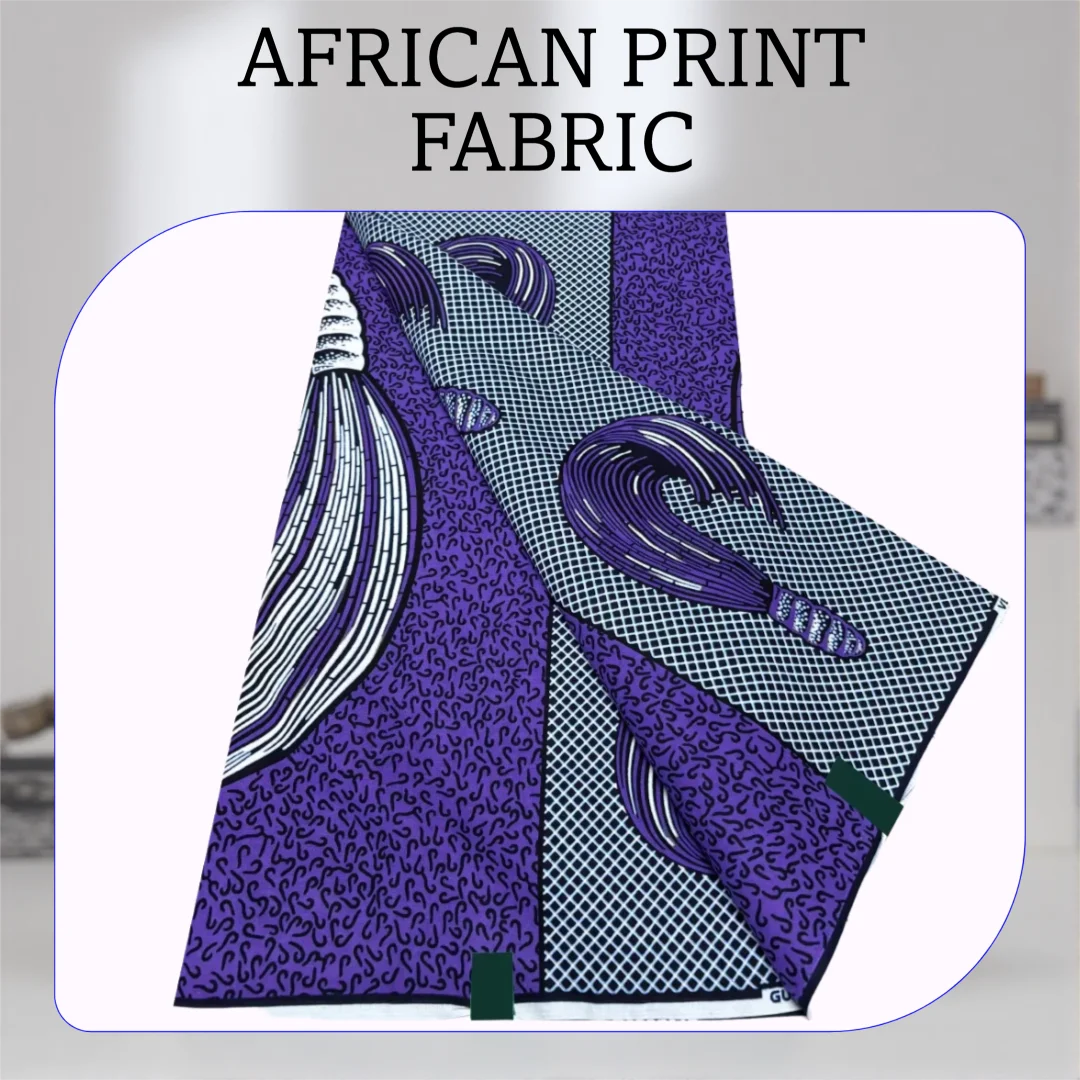 New Dutch Batik Pagne High Quality 100% Pure Cotton Jacquard Design Ghanaian Super Batik Fabric Printed Cotton Fabric.