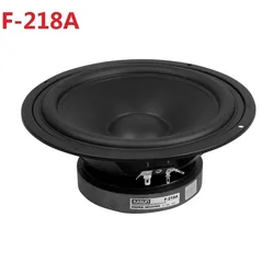 1 Piece KASUN F-218A/MK-830 8'' Home Audio DIY HiFi Woofer Speaker Driver Black PP Cone 8ohm/130W Speaker Panel D210mm/D218mm
