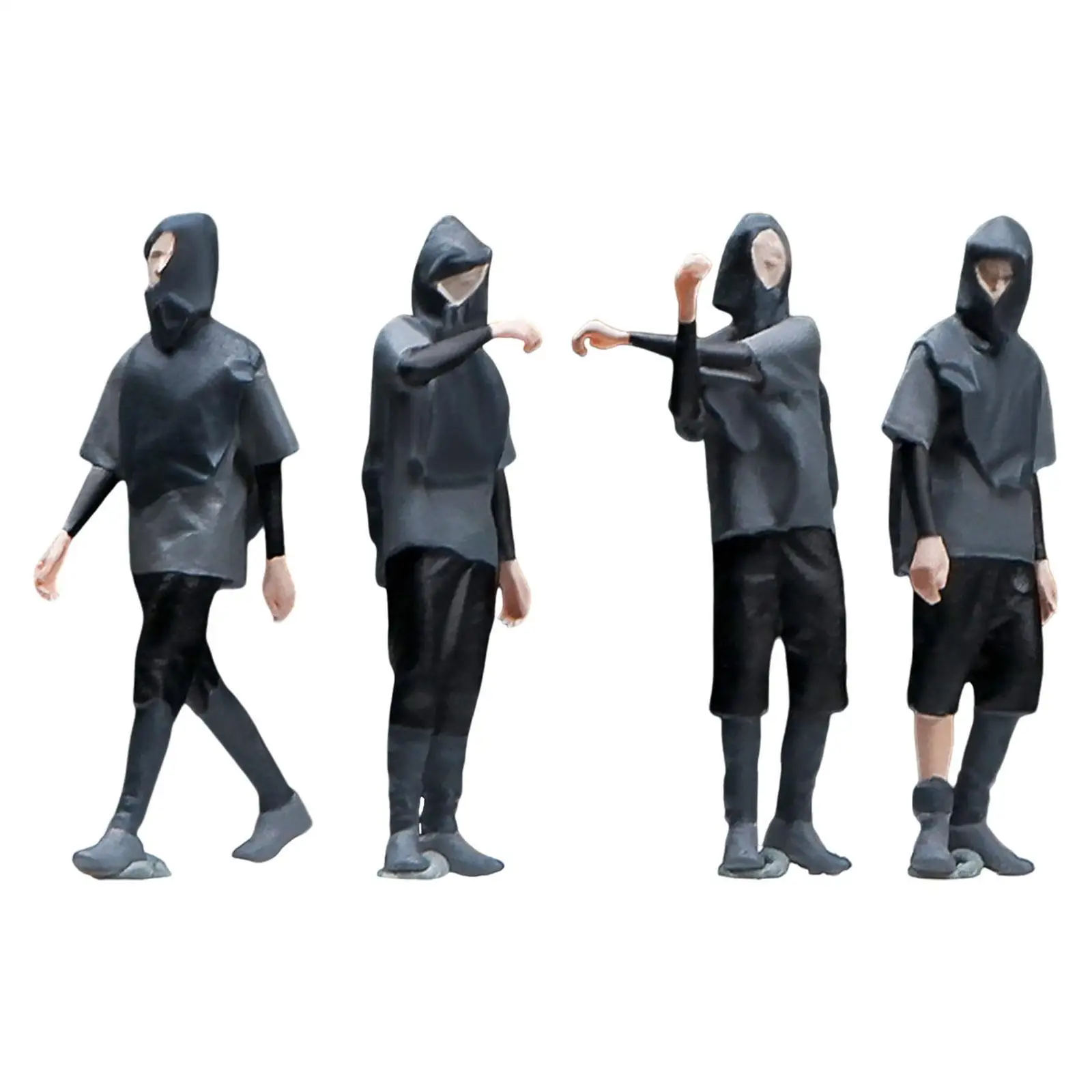 

Фигурка человека, Расписанная вручную, 1:64, модная мини-фигурка людей для микро-пейзажей, реквизит для фотосъемки, аксессуары для кукольного домика