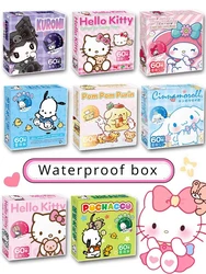 60Pcs Sanrio Hello Kitty Kuromi Cinnamoroll Pochacco adesivi per bambini ragazze DIY Laptop Phone Diary Cute Cartoon Sanrio Sticker