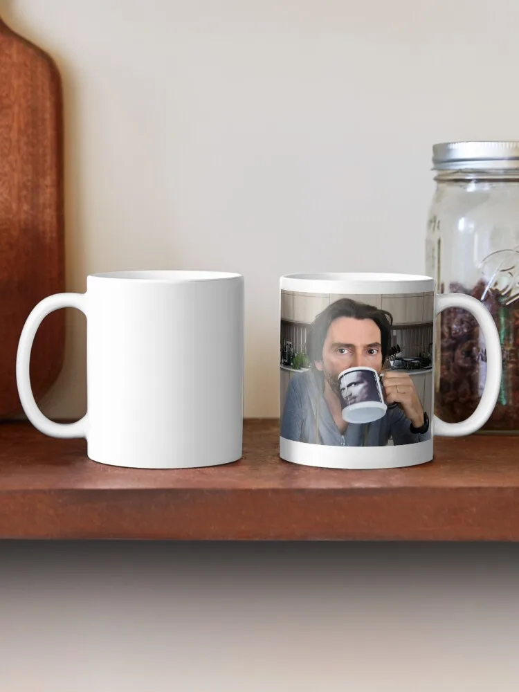 David Tennant Staged (left handed) Coffee Coffee Milk Cup