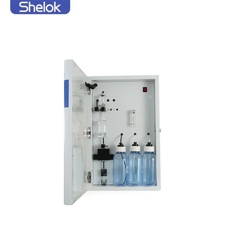 Shelok Wall-mounted LCD display Chemistry Analyzer Sodium Silicon Phosphorus Analyzers Online Phosphate Analyzer