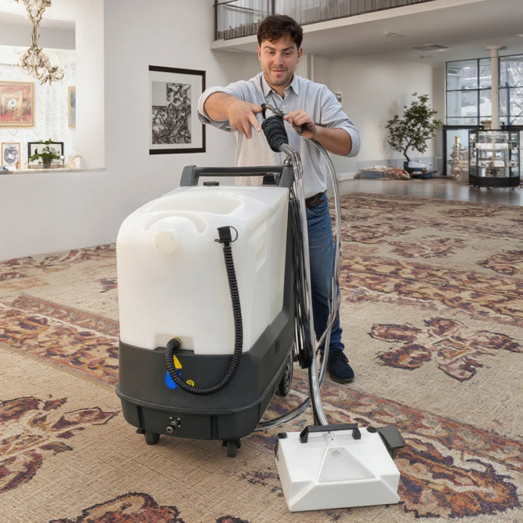 Heavy Equipment Used - Heavy Duty High-Pressure Cleaner Used Carpet