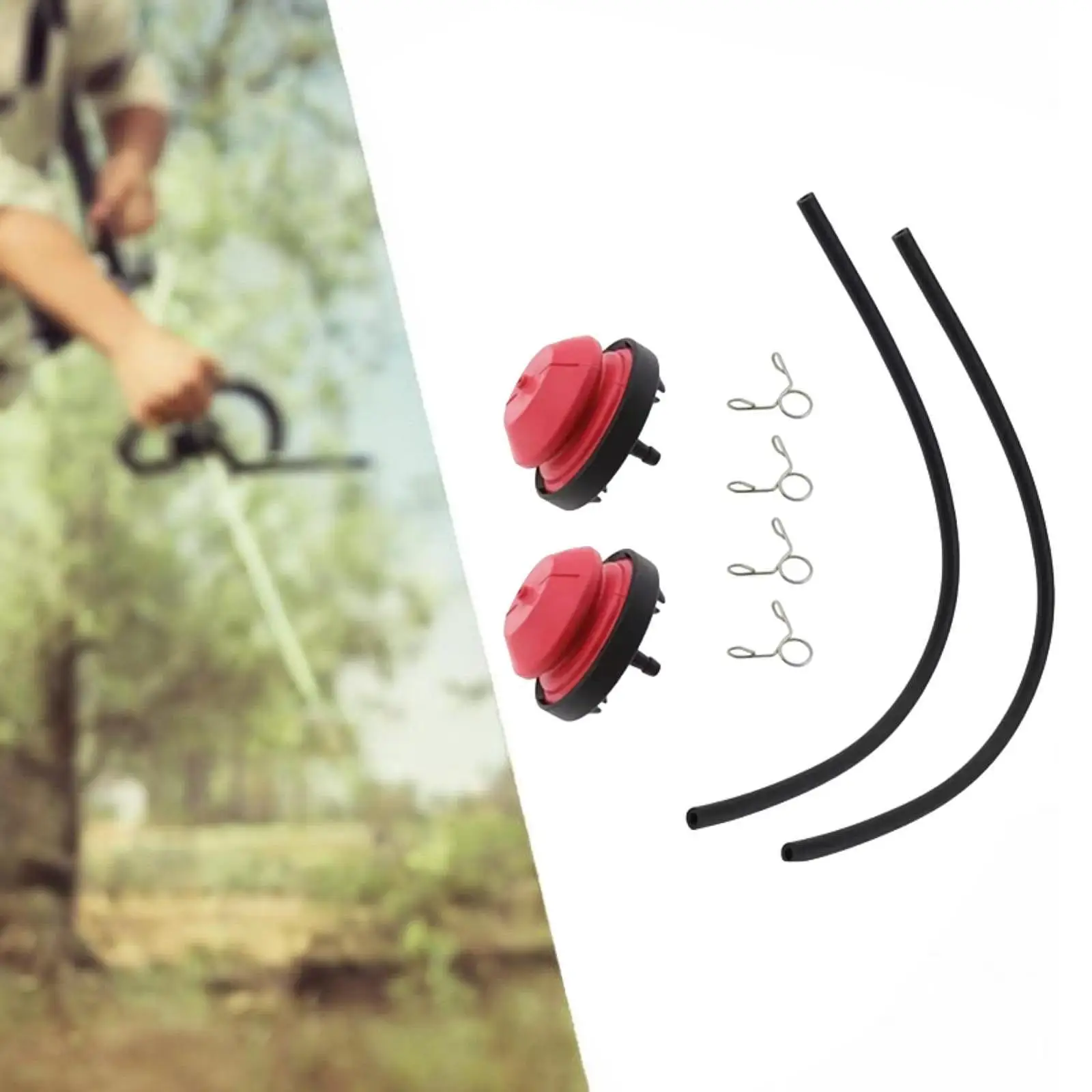 

Комплект насоса для газонокосилки, 2 шт., черный, красный, высокопроизводительный, прочный