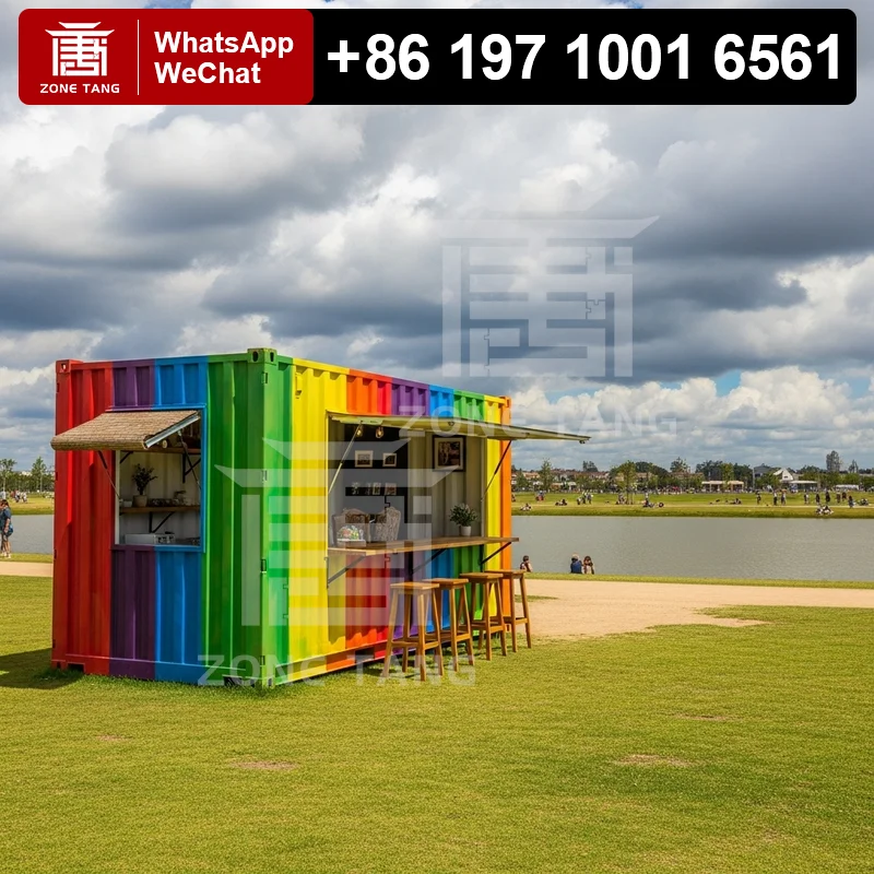 

Контейнерный гостевой дом, кофейня из морских контейнеров, производитель, теплоизолированные дома из морских контейнеров, легко перемещаемые