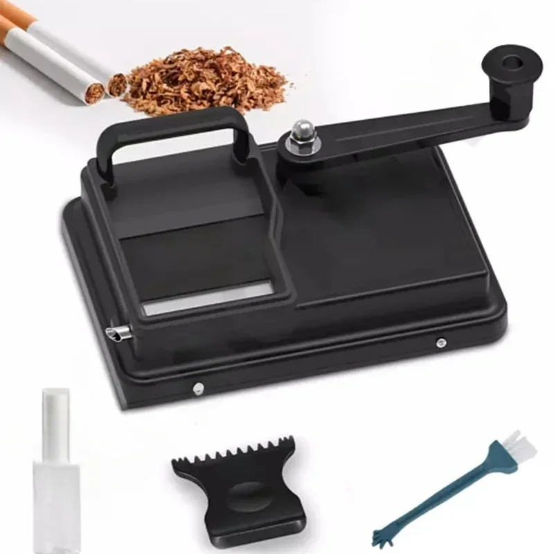 

5.5/6.5/8.0 Semi-automatic Double Track Cigarette Maker,Hand Rolled Durable Tobacco Filling Machine,Smoke Accesoires