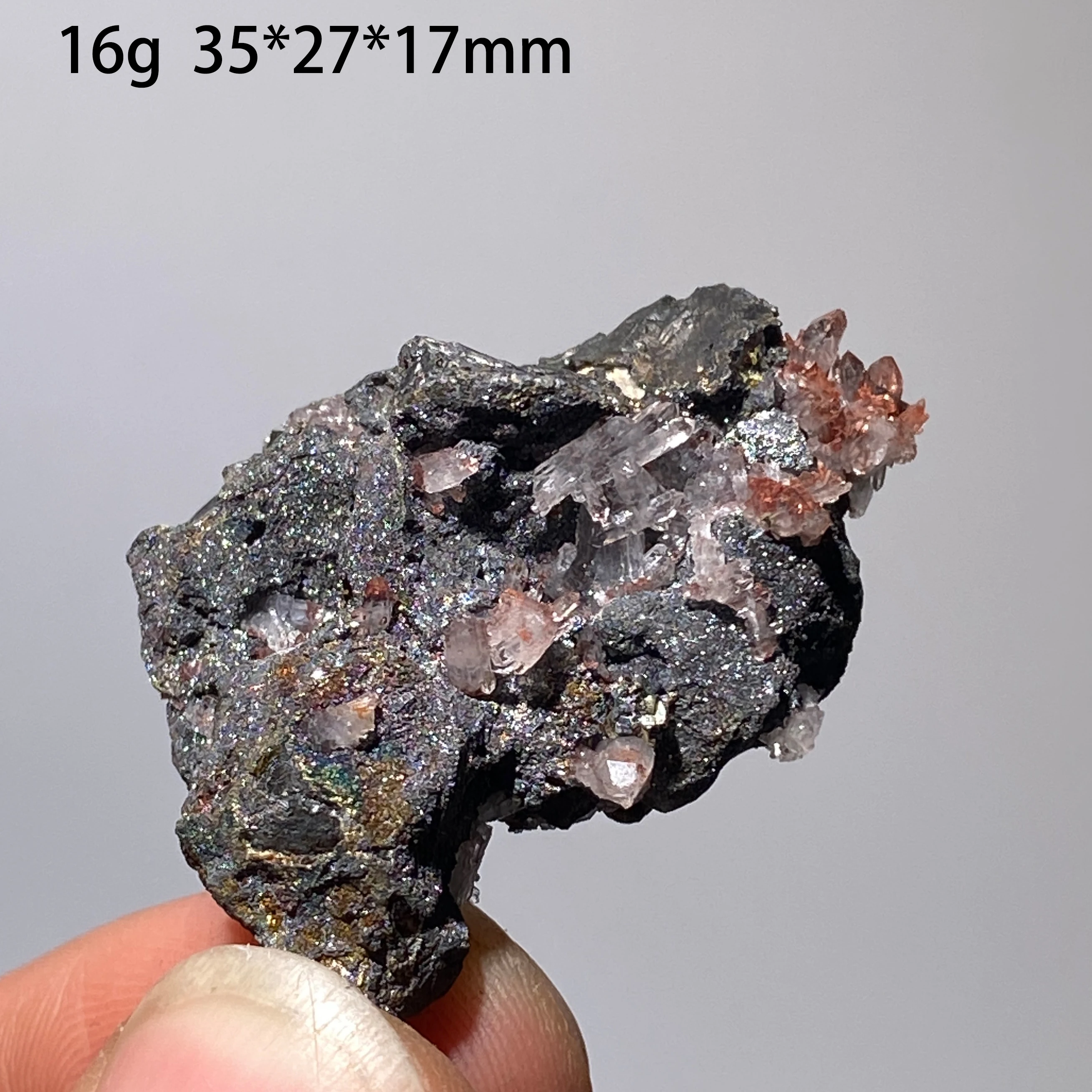 Natural Crystal Lead Ore Specimen for Meditation Energy Healing Home Decoration Gift Crystal Teaching
