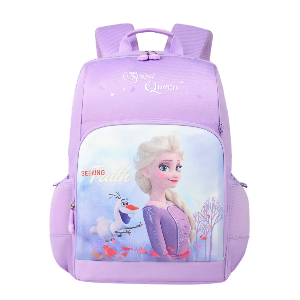 Disney Frozen Girl School Bag Grade 1-3 Elsa Anna Primary Student Shoulder Orthopedic Backpack Large Capacity Light Gift Mochila