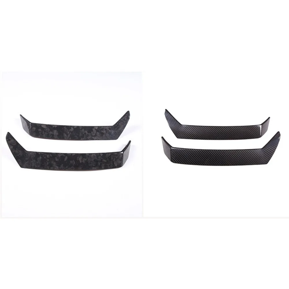 Car Front Design Bumper Side Trim Cover For Lamborghini URUS 18-23 Real Carbon Fiber Air Vent Decoration Frame Car Accessories