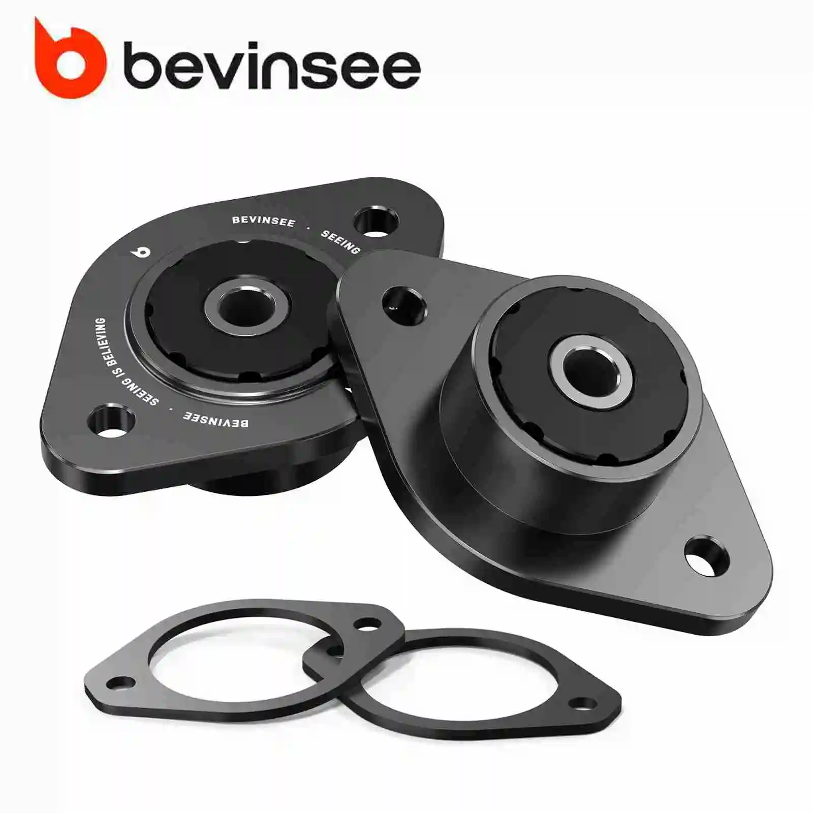 Rear Strut Mount Reinforcement Plates Kit Strut Tower Brace Plate For BMW E46 E36 M3 E30 Z3 Z4 E85 Replaces 33521092362