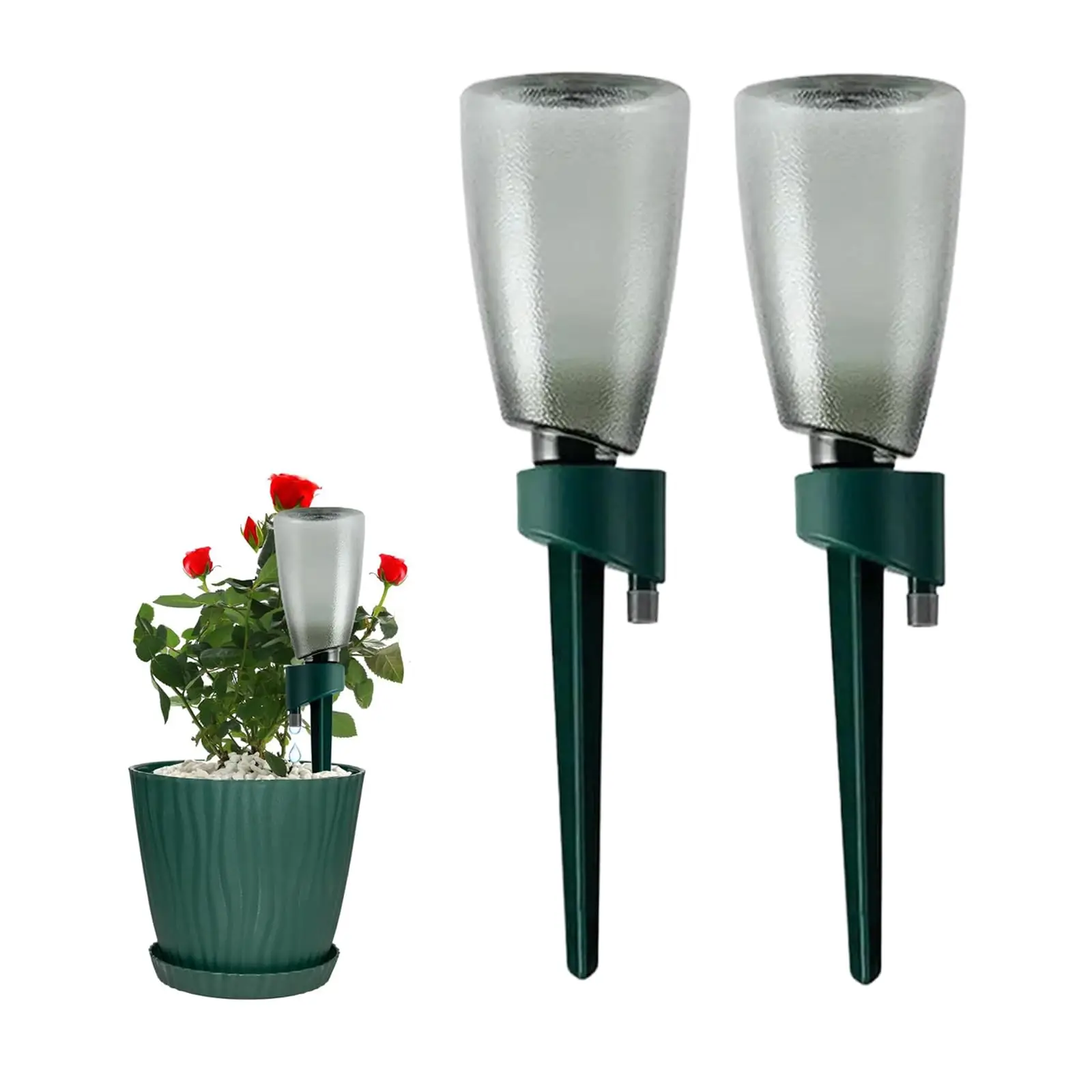 

1 Pcs Automatic Waterer Household Drip Irrigation,Plant Watering Spikes Irrigation Drippers for Plants,Self Watering Stakes