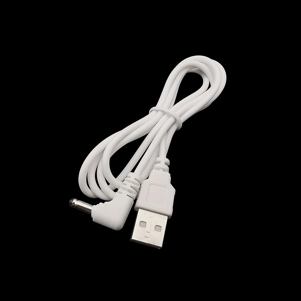 1 szt. 90 stopni typu A USB męski na DC 3,5 x 1,35 mm wtyczka męska zasilania Adapter ładowarki 1M do małego wentylatora Głośnik Lampa biurkowa