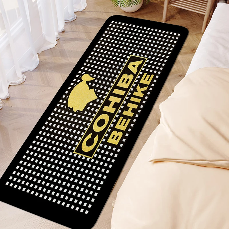 Carpet Entrance of House Interior Entrance Mat C-Cohiba Bathmat Kitchen Carpet for Bedroom Rug Aesthetic Useful Things for Home